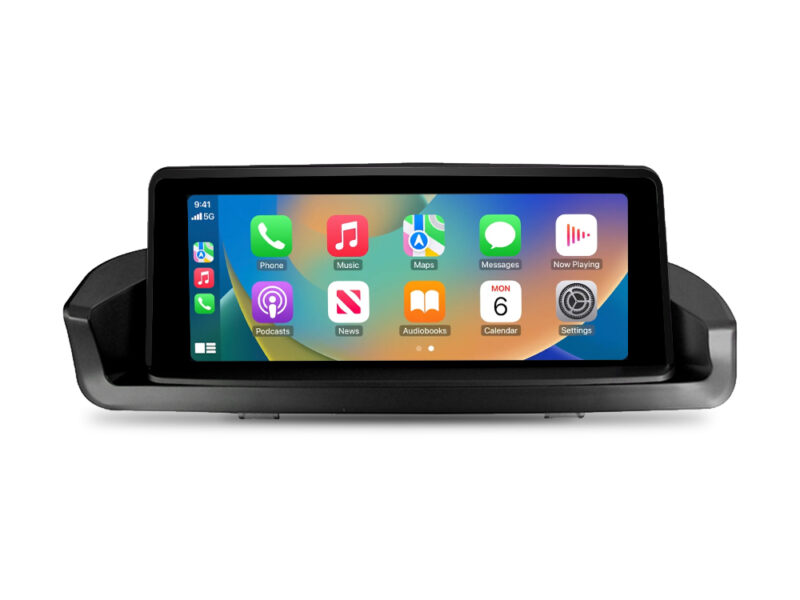 8.8"/10.25" Trådlös Apple CarPlay + Android Auto för BMW 3 series E90 E91 E92 E93 UTAN OEM Skärm