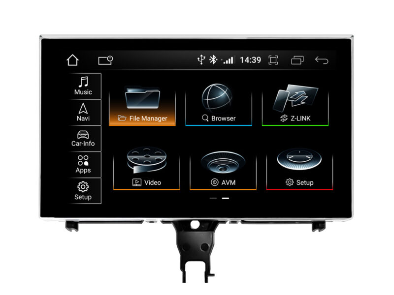 9" Android 11 Skärm till Audi A6 2012-2018