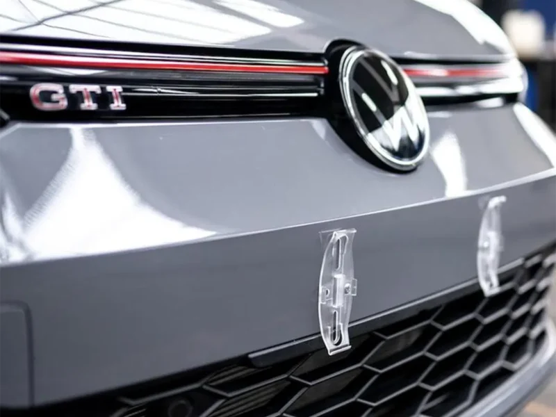 Registreringsskylthållare PlexiClick